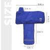 Harrison Howard Premium Western Saddle Cover Fender Protection with Unique Fleece Lining to Avoid Unnecessary Wear/Tear Perfect for Travelling-Teal(Deep Blue)