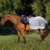 Harrison Howard Quarter Horse Fleece and Mesh Exercise Sheet Breathable Comfort Turnout Horse Blanket Hi-Viz Competition Rug Grey L