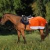 Harrison Howard Quarter Horse Fleece and Mesh Exercise Sheet Breathable Comfort Turnout Horse Blanket Hi-Viz Competition Rug Orange L
