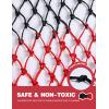 Harrison Howard Slow Feed Hay Net Horse-Black(Black-Red)