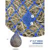 Harrison Howard Slow Feed Hay Net Horse-Black(Blue)