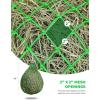 Harrison Howard Slow Feed Hay Net Horse-Black(Grass Green)