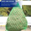 Harrison Howard Slow Feeder Hay Net for Horses and Goats – 2″x2″ Mesh for Controlled Grazing Bright Green
