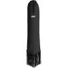 Harrison Howard Smooth Lightweight Adjustable Fastener Nylon Horse Tail Bag with Fringe(Mars Black)