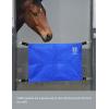 Harrison Howard Stall Guard for Horse Barn with Adjustable Straps and Sturdy Spring Hooks Included Horse Stall Guard, Black(Blue)