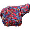 Harrison Howard Stretchy Saddle Cover Keep Saddle Scratch-and-Dust Free Multi-Prints GP/CC Saddle Cover-Chic Blue(Entwined)
