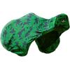 Harrison Howard Stretchy Saddle Cover Keep Saddle Scratch-and-Dust Free Multi-Prints GP/CC Saddle Cover-Chic Blue(Live Leaf)