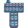 Harrison Howard Sturdy Waterproof Western Saddle Cover with Stylish Prints That Stand Out Keep Your Saddle in Pristine Condition Perfect for Showing or Riding Events(Classic Indian Teal)