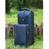 Harrison Howard Tall Boot Bag Equestrian Boot Travel Bag for Storing Helmet, Horse Whip Accessories Boot Storage Bag Black(Navy)
