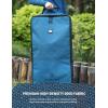 Harrison Howard Waterproof Bridle Bag Halter Bag for Horses with 3 Prong Tack Rack Sturdy Fabric Horse Tack Carry Bag Blue(Blue)