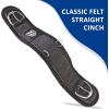 Harrison Howard Western Felt Lined Soft-Touch and Anti-Slip Straight Cinch for Horses 28″ 30″ 32″ 34″(32″)