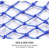 Tackmore Slow Feed Hay Net for Horses 40’’ Hay Bag Horse hay Feeder Net with 2’’ Holes Black(Blue)