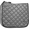 Harrison Howard Dressage Saddle Pad High-Performance Leather Saddle Pad for Horse Riding with Excellent Shock Absorption(gray)