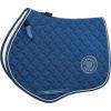 Harrison Howard English Saddle Pad for Horses Horse Riding Close Contact Saddle Pad Non-Slip Moisture-Wicking Shock Absorbing(Peacock Blue)