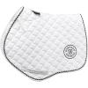 Harrison Howard English Saddle Pad for Horses Horse Riding Close Contact Saddle Pad Non-Slip Moisture-Wicking Shock Absorbing(white)