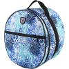 Harrison Howard Equestrian Motorcycle Riding Waterproof Helmet Bag Helmet Case Storage Carring Bag(Icyblue Leopard)