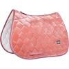 Harrison Howard General Purpose Saddle Pad for Horse Riding Training English Saddle Pad Soft Cushioning for Horse Back(Light Salmon Pink)