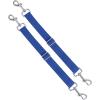Harrison Howard Half-Way Elastic Horse Leg Straps Replacement Horse Blanket Sheet Leg Straps Adjustable Length w/Flexibility Orange Full Large(Royal Blue)