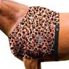 Harrison Howard Heat-Insulating Breathable Stretchy Shoulder Guard Anti Rub Bib for Horse Feather Hues M(Classic Leopard)