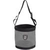 Harrison Howard Horse Muzzle Feed Bag Nylon Mesh Grain Feed Bag with Adjustable Strap Dark Gray Small(Dark Gray)
