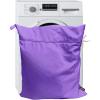 Harrison Howard Pet Washing Bag Dog Cat Horse Hair Laundry Bag for Rug Sheet Boots Pets Laundry Helper Jumbo 48L 78cm x 70cm Light Purple(Light Purple)