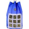 Harrison Howard Premium Durable Adjustable Horse Slow Feed Hay Bag Waterproof Large Capacity Blue(Blue)