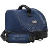 Harrison Howard Premium Helmet Storage Case Sturdy 600D Fabric Equestrian Helmet Bag Travel Gear for Horse Riders Pink(Navy)
