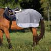 Harrison Howard Quarter Horse Fleece and Mesh Exercise Sheet Breathable Comfort Turnout Horse Blanket Hi-Viz Competition Rug Grey L