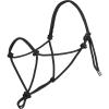 Harrison Howard Rope Halter for Horses – Super Sturdy Training Halter with 2 Knot 1/4″ Stiff Cord(black)