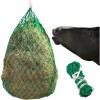 Harrison Howard Slow Feeder Hay Net for Horses and Goats – 2″x2″ Mesh for Controlled Grazing Grass Green