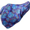 Harrison Howard Stretchy Saddle Cover Keep Saddle Scratch-and-Dust Free Multi-Prints GP/CC Saddle Cover-Chic Blue(Chic Blue)
