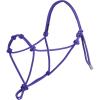 Harrison Howard Super Sturdy Horse Rope Training Halter with 4 Knot 1/4″ Stiff Halter Cord(Purple)