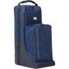 Harrison Howard Tall Boot Bag Equestrian Boot Travel Bag for Storing Helmet, Horse Whip Accessories Boot Storage Bag Black(Navy)