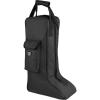 Harrison Howard Tall Boot Carry Bag Protect Rider Boots for Shows Competition Travel Long-lasting Boot Bag Black(Black)