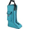 Harrison Howard Tall Boot Carry Bag Protect Rider Boots for Shows Competition Travel Long-lasting Boot Bag Black(Teal)