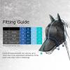 Harrison Howard CareMaster Horse Fly Mask Full Face No Ears Moonlight Silver Large Full Size(Moonlight Silver)