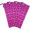 Harrison Howard Loose Fitting Horse Leg Socks Horse Socks Comfortable and Easy to Wear Set of 4(Pink Bits)