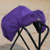 Harrison Howard Fleece Horse Saddle Cover for GP/CC Horse Saddle Cover Reliable Protection Dust Prevention Machine Washable – Purple(Purple)