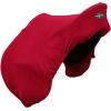 Harrison Howard Fleece Horse Saddle Cover for GP/CC Horse Saddle Cover Reliable Protection Dust Prevention Machine Washable – Purple(Red)