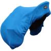 Harrison Howard Fleece Horse Saddle Cover for GP/CC Horse Saddle Cover Reliable Protection Dust Prevention Machine Washable – Purple(Sky Blue)