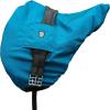 Harrison Howard Premium English Saddle Cover, Waterproof/Breathable Fleece-Lined Long-Lasting Outer Damage Protection Saddle Cover(Azure Blue)