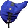 Harrison Howard Premium English Saddle Cover, Waterproof/Breathable Fleece-Lined Long-Lasting Outer Damage Protection Saddle Cover(Champion Blue)