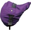 Harrison Howard Premium English Saddle Cover, Waterproof/Breathable Fleece-Lined Long-Lasting Outer Damage Protection Saddle Cover(Regal Purple)