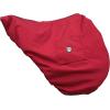 Harrison Howard Premium English Saddle Cover, Waterproof/Breathable Fleece-Lined Long-Lasting Outer Damage Protection Saddle Cover(Scarlet Red)