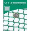 Harrison Howard Square Opening Slow Feed Hay Nets for Horses Large Capacity Horse Feed Bag Reduce Hay Waste Promote Healthy Digestion Blue 35 * 31”(Green)