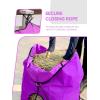 Harrison Howard Premium Durable Horse Hay Bag Slow Feed Hay Bag Waterproof Large Capacity Horse Tote 3pcs-Purple(Purple)