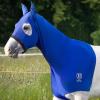 Harrison Howard Stretch Horse Slinky Hood All-Covered Comfortable Horse Sleazy Neck with Zipper-Navy Medium(Blue)
