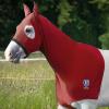 Harrison Howard Stretch Horse Slinky Hood All-Covered Comfortable Horse Sleazy Neck with Zipper-Navy Medium(Red)