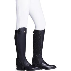 Harrison Howard Equestrian Half Chaps Horse Riding Half Chaps Suede Half Chaps