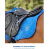 Harrison Howard All Purpose Saddle Pad for Horse Riding Non-Slip Suede English Saddle Pad Soft Cushioning for Horse Back Gobalt Blue
